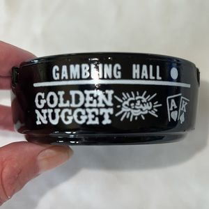 Vintage Golden Nugget Las Vegas Ashtray